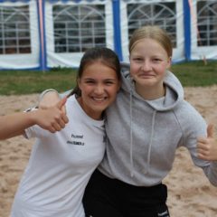 Beach-Landesmeisterschaft U13 weiblich in Schmalkalden