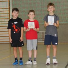 Ball-über-die-Schnur-Turnier der Martin-Luther-Grundschule Schmalkalden