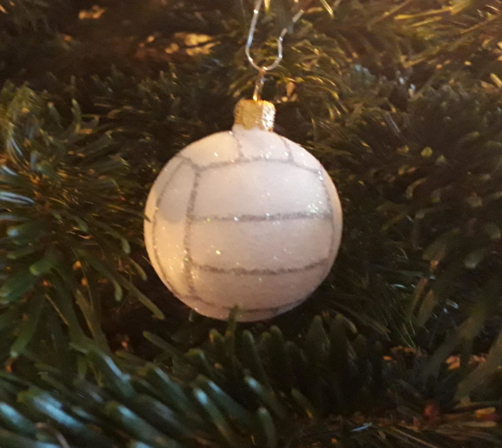 Challenge: Wer findet das schönste  Motiv „Volleyball und Weihnachten“