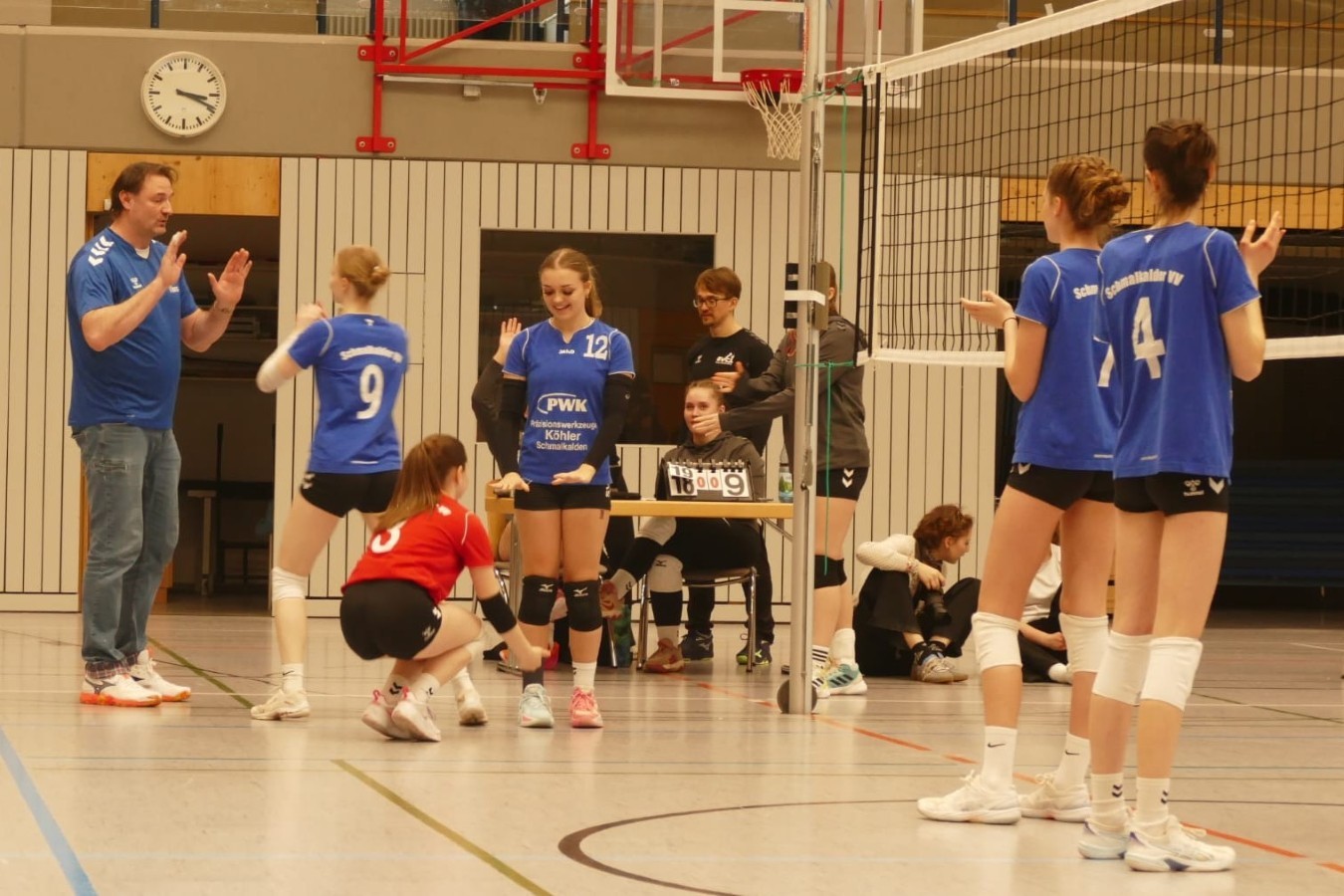 2. Runde Thüringenpokal U18 weiblich in Sömmerda